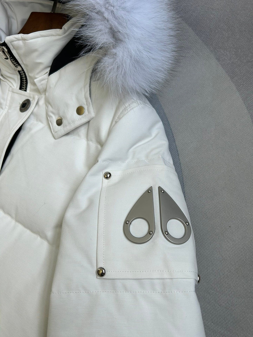 Fur-Hood Puffer Jacket