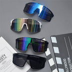 Oversized Shield Sports Sunglasses