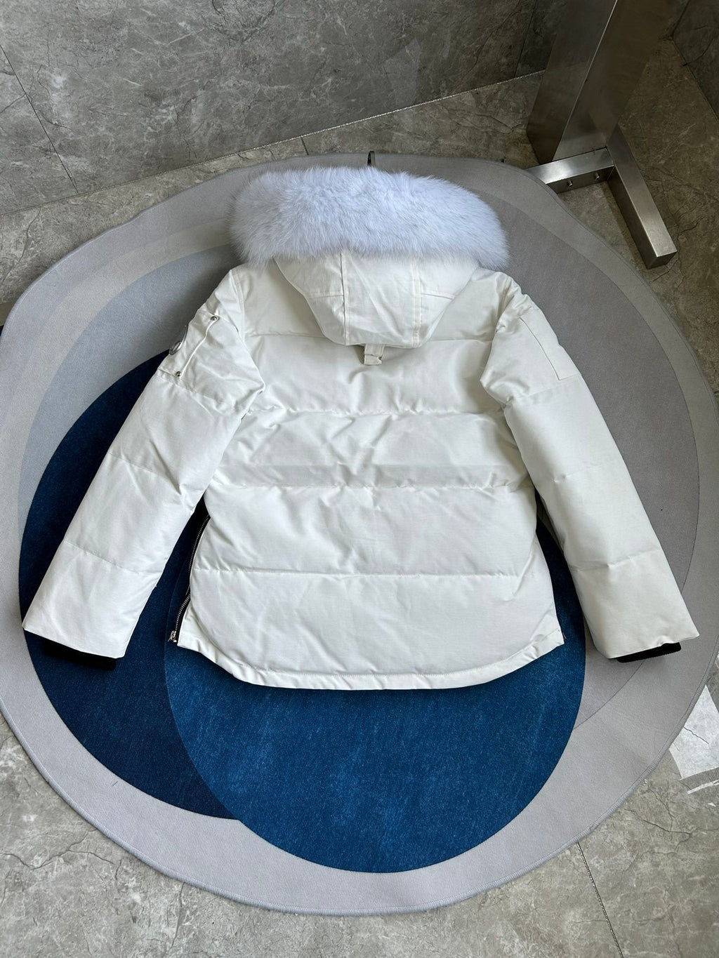 Fur-Hood Puffer Jacket