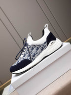 Premium Pattern Runner Sneakers