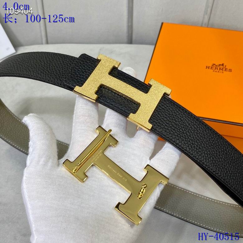 Iconic Reversible Leather Belt