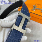 Iconic Reversible Leather Belt