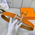 Iconic Reversible Leather Belt