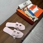 Leather Flat Sandals