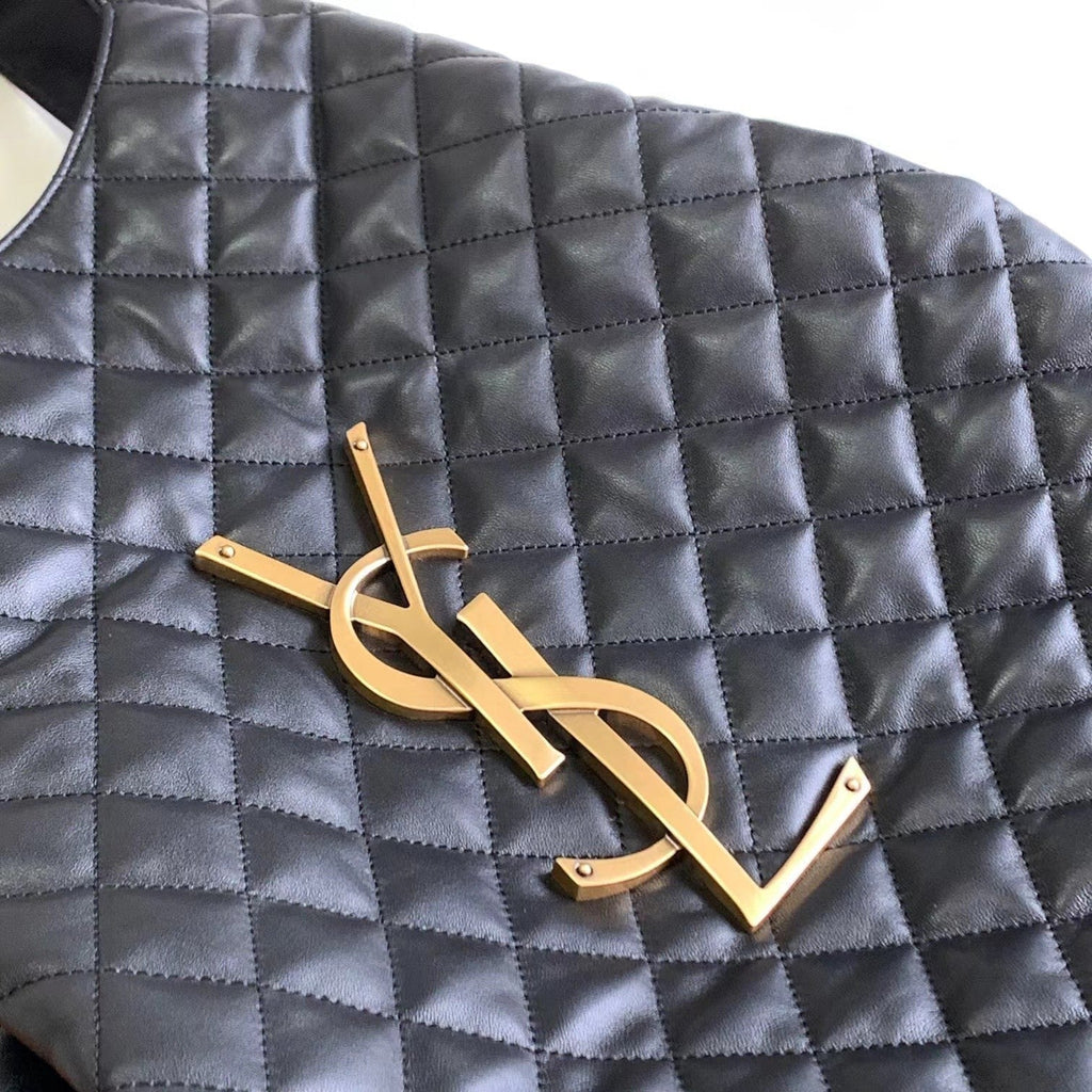 Black Leather Tote