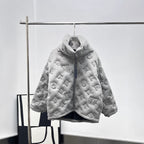 Textured Puffer Jacket