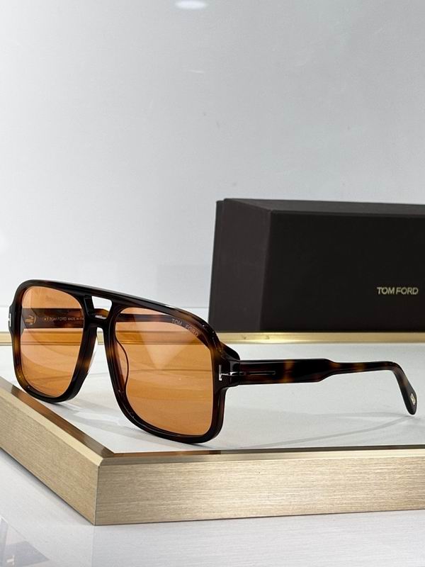 Classic Rectangular Acetate Sunglasses