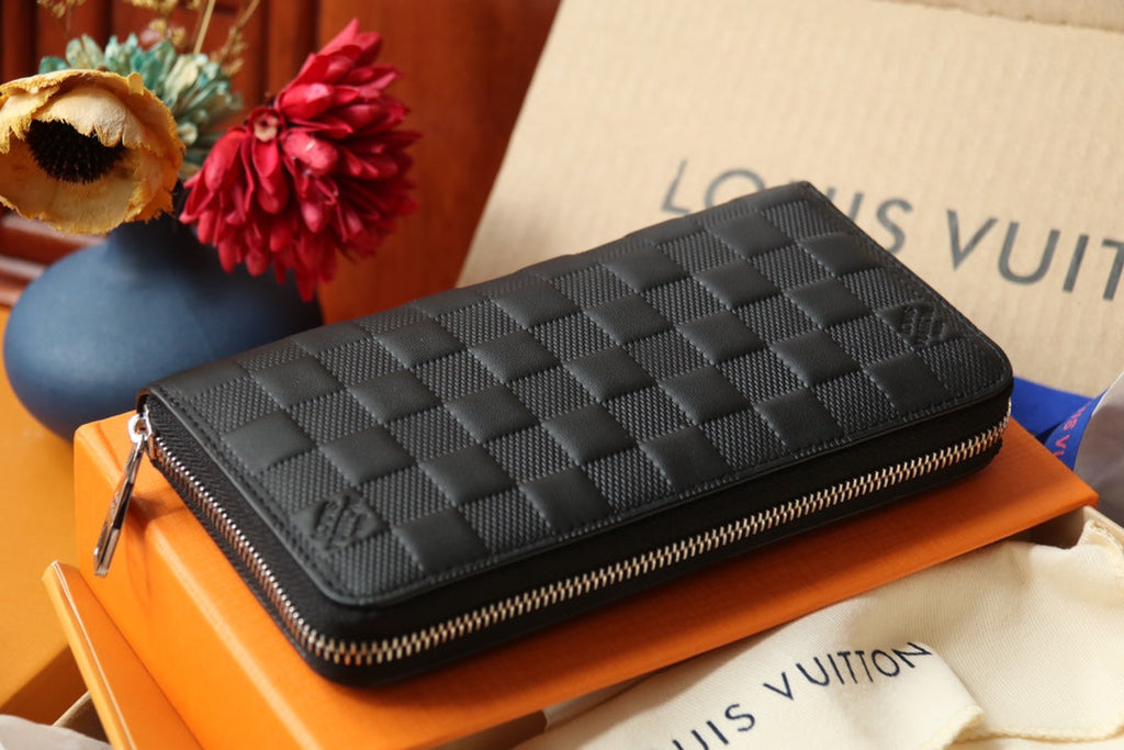 Monogram Zip Wallet