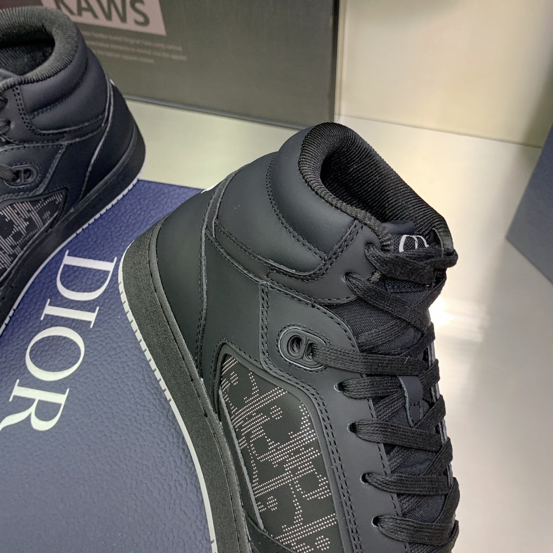Velcro High-Top Sneakers