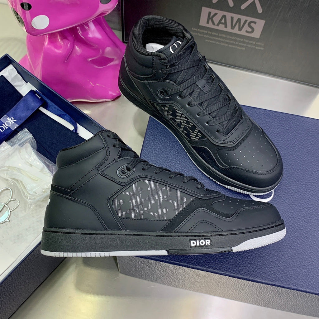 Velcro High-Top Sneakers