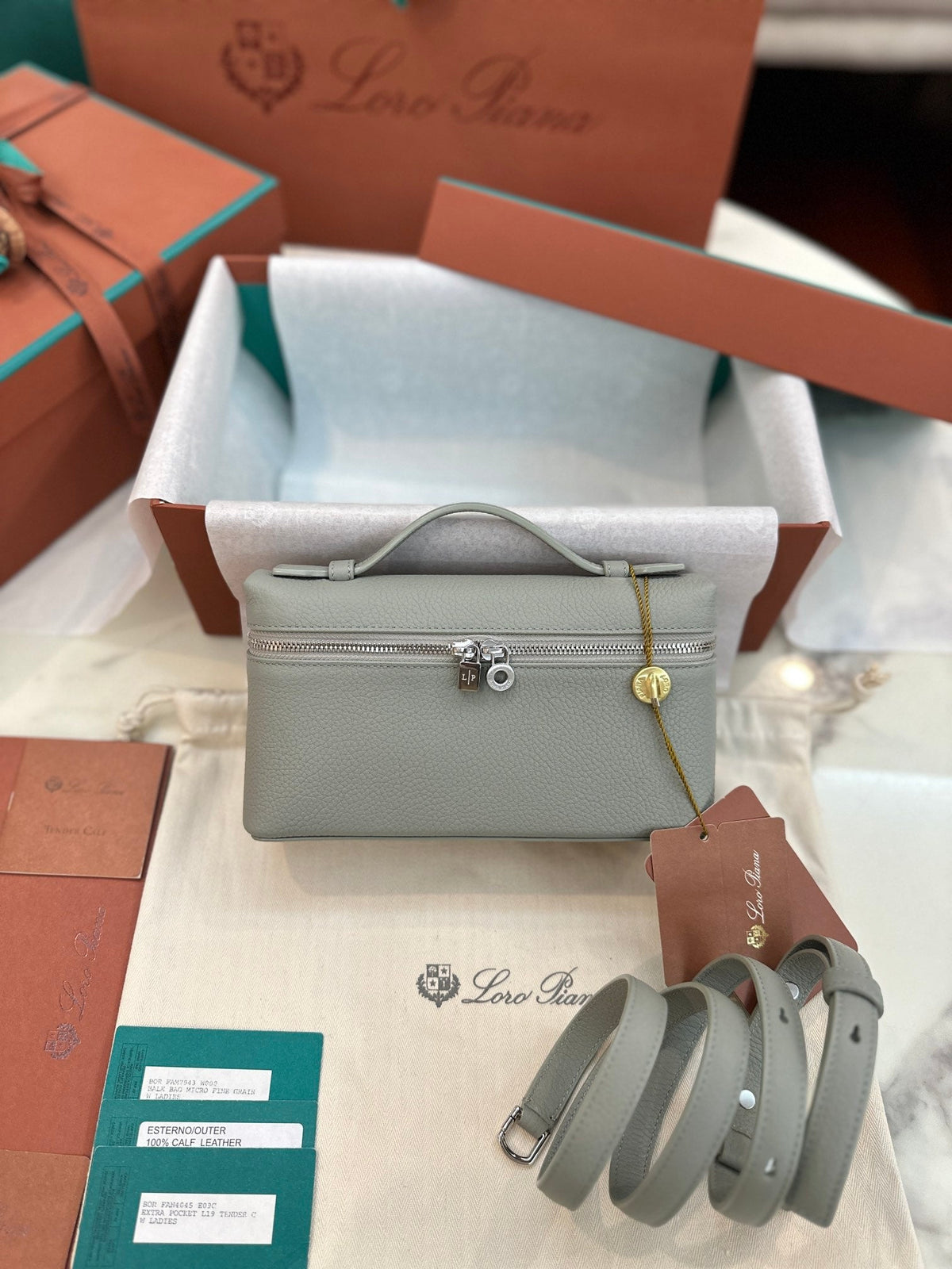 Saddle 19 Loro Leather Bag