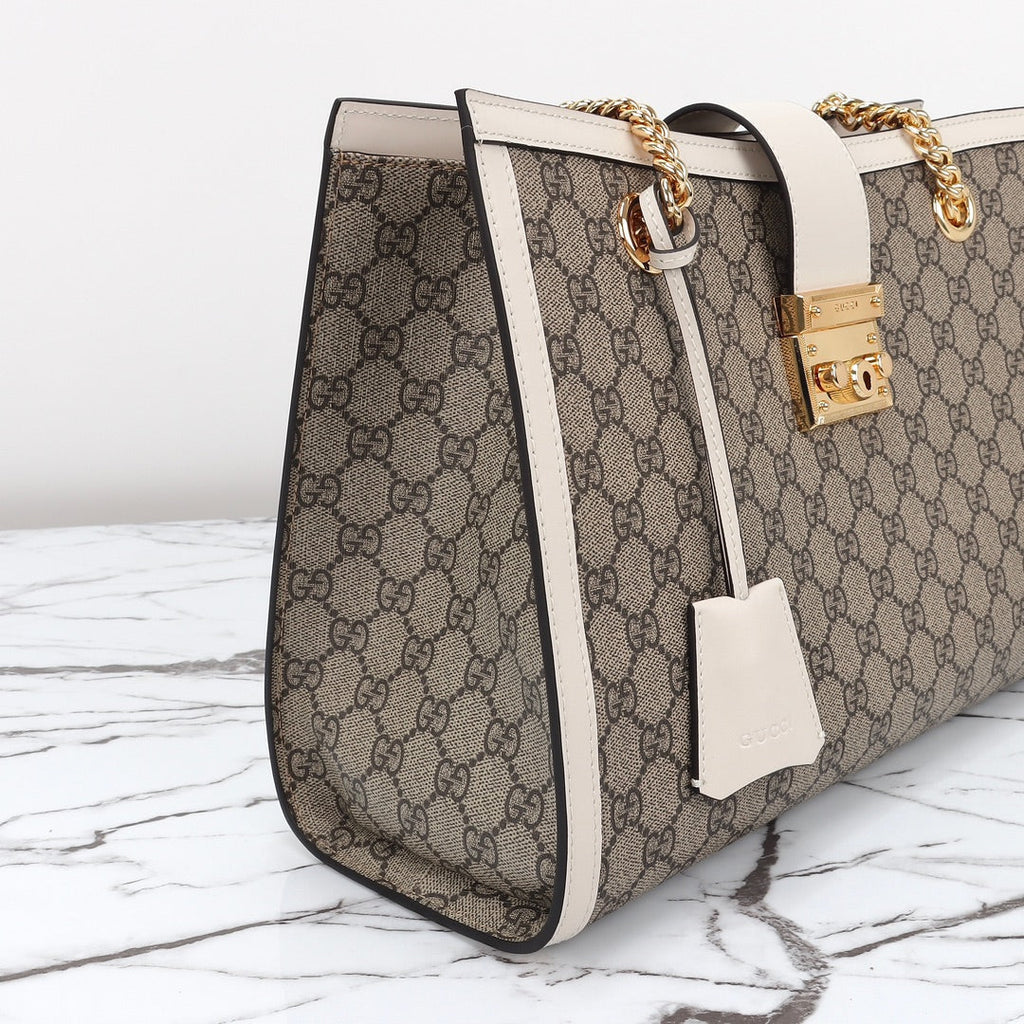 Apricot White Bag