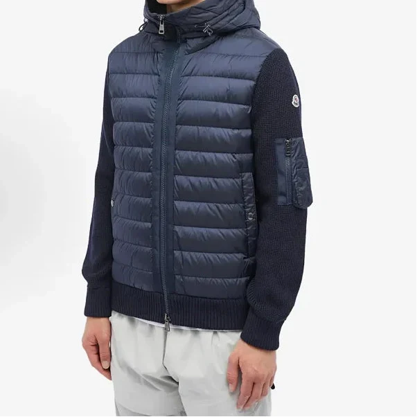 Hybrid Knit Down Hoodie